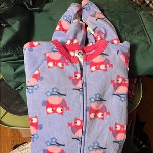Gerber Pink and Blue Owl Kids Pajamas Sleep Sack
